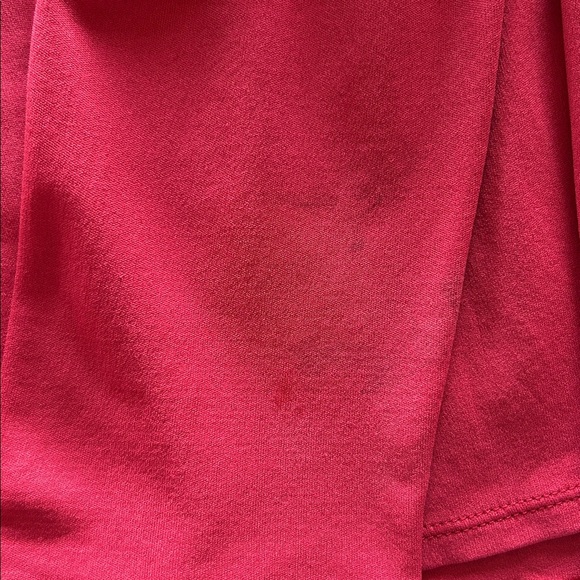 Eileen Fisher 100% silk bright coral sheer long sleeve top size small​ - Picture 9 of 9